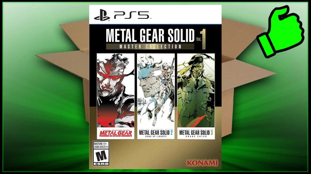 Metal Gear Solid Master Collection Vol.1 [PS5] (Unboxing/Offline/Review)