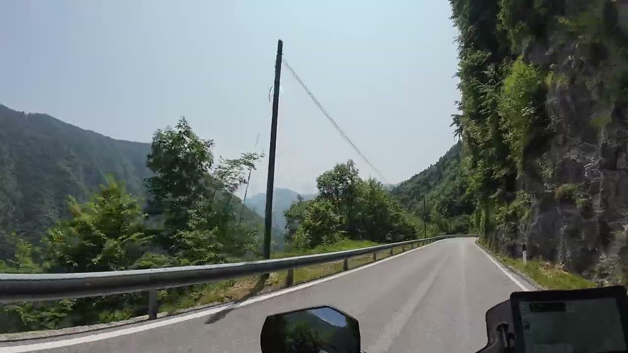 Südtirol 2025 KTM 1290 Adventure hinter Manghenpass RAW