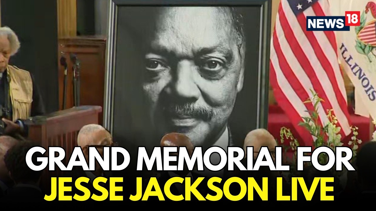 LIVE: Grand Memorial Service For Jesse Jackson | Tribute To 