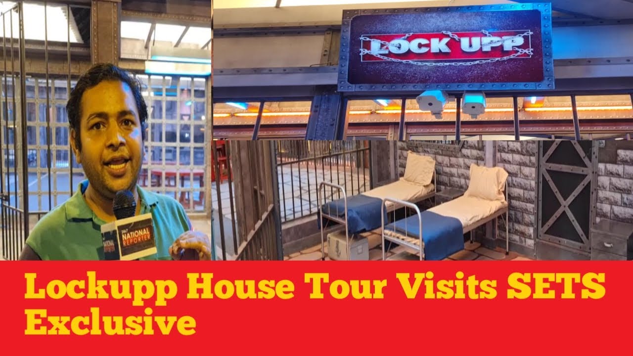 Lock Upp House Tour Inside Visits Sets |  Kangana Ranaut Show |  LOCK UPP Reality Show | Ekta Kapoor