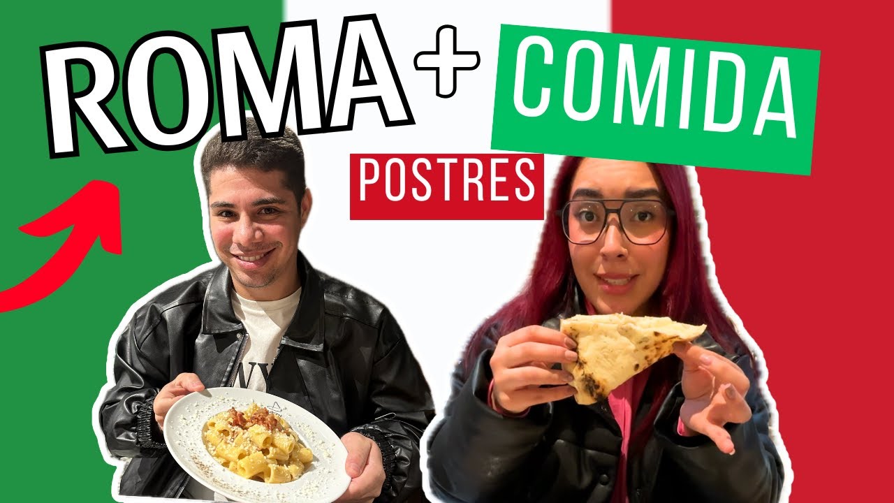 Que COMER en ROMA 🇮🇹 | 2025 | CUANTO GASTAMOS 💲