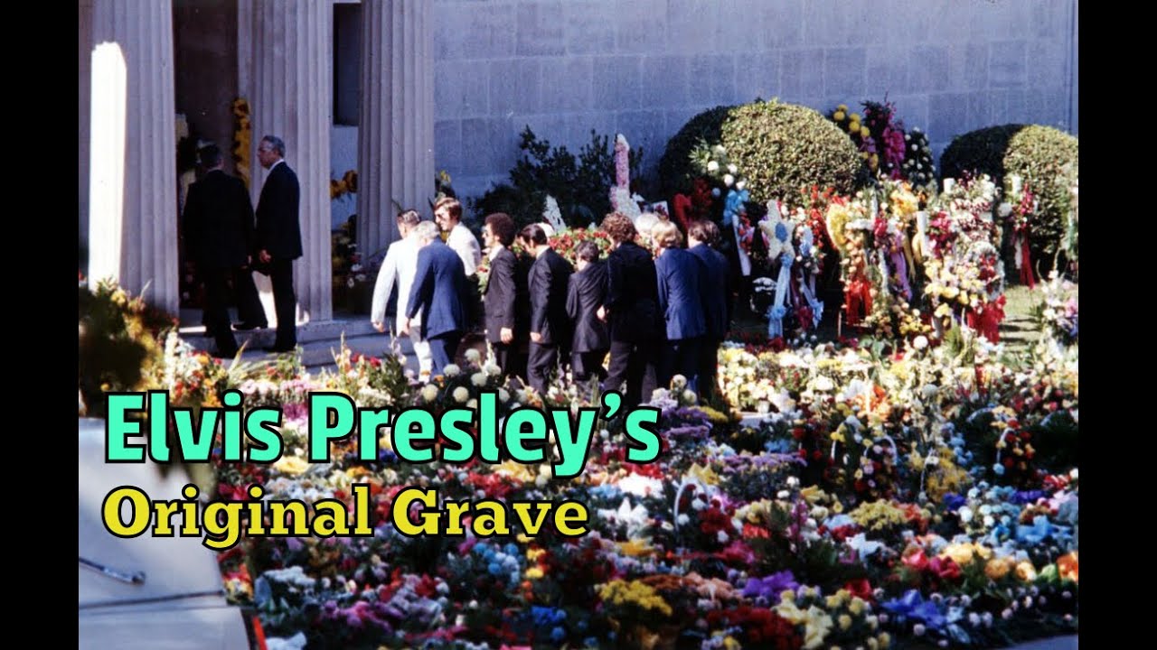 Elvis Presley’s Original Grave | Forrest Hill Cemetery, Memphis, Tennessee