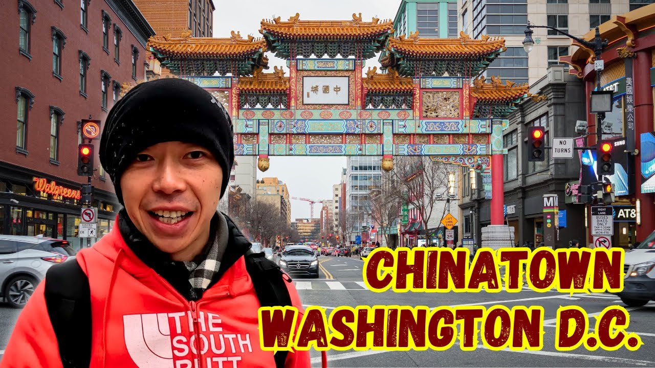 Washington D C  Chinatown the tiniest major Chinatown in the United States