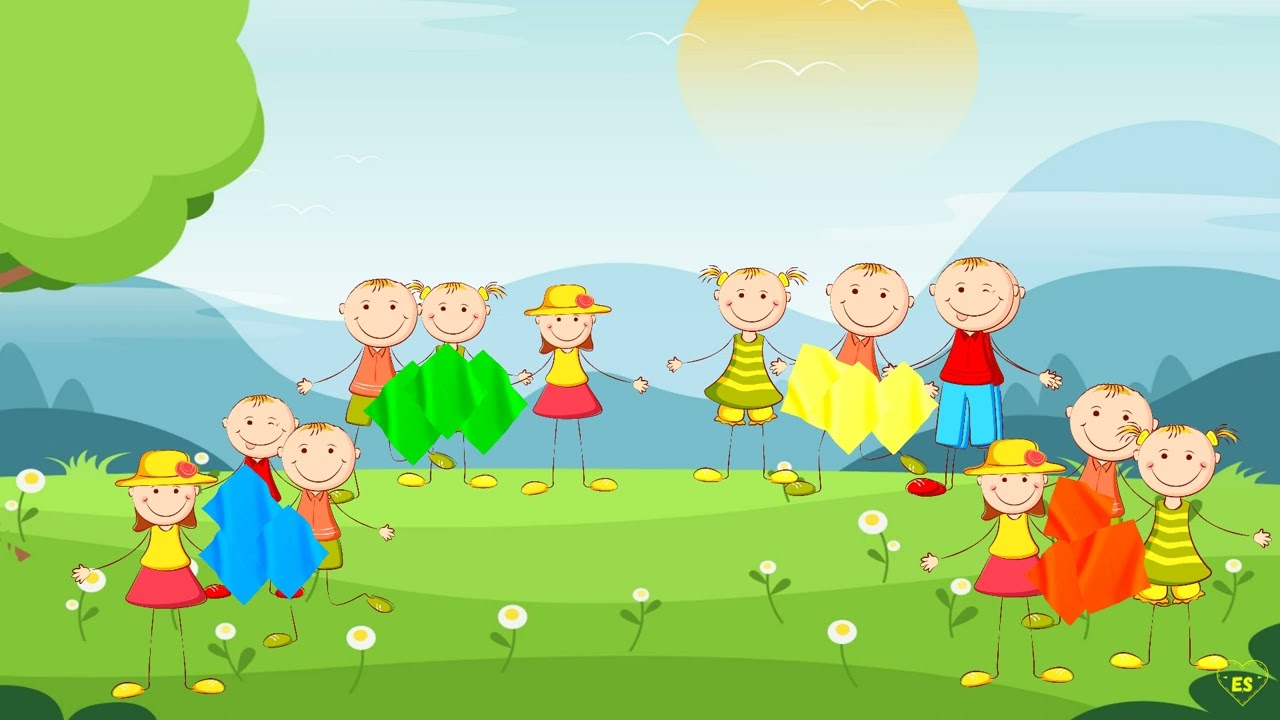 #хустинки кольорові#рухлива гра#авторська #музична #дошкільний