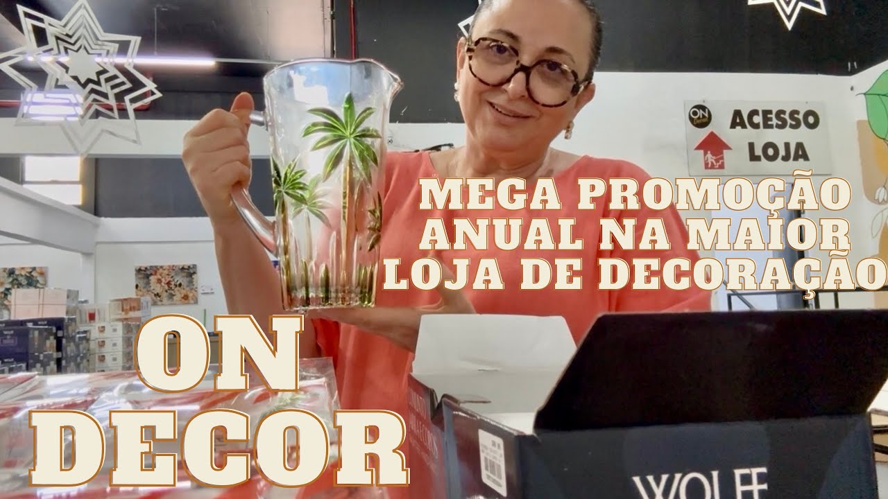 MEGA PROMOÇÃO ANUAL NA MAIOR LOJA DE DECORAÇÃO, NÃO PERCAM AQUI NA ON DECOR, CORRE PRA CÁ.