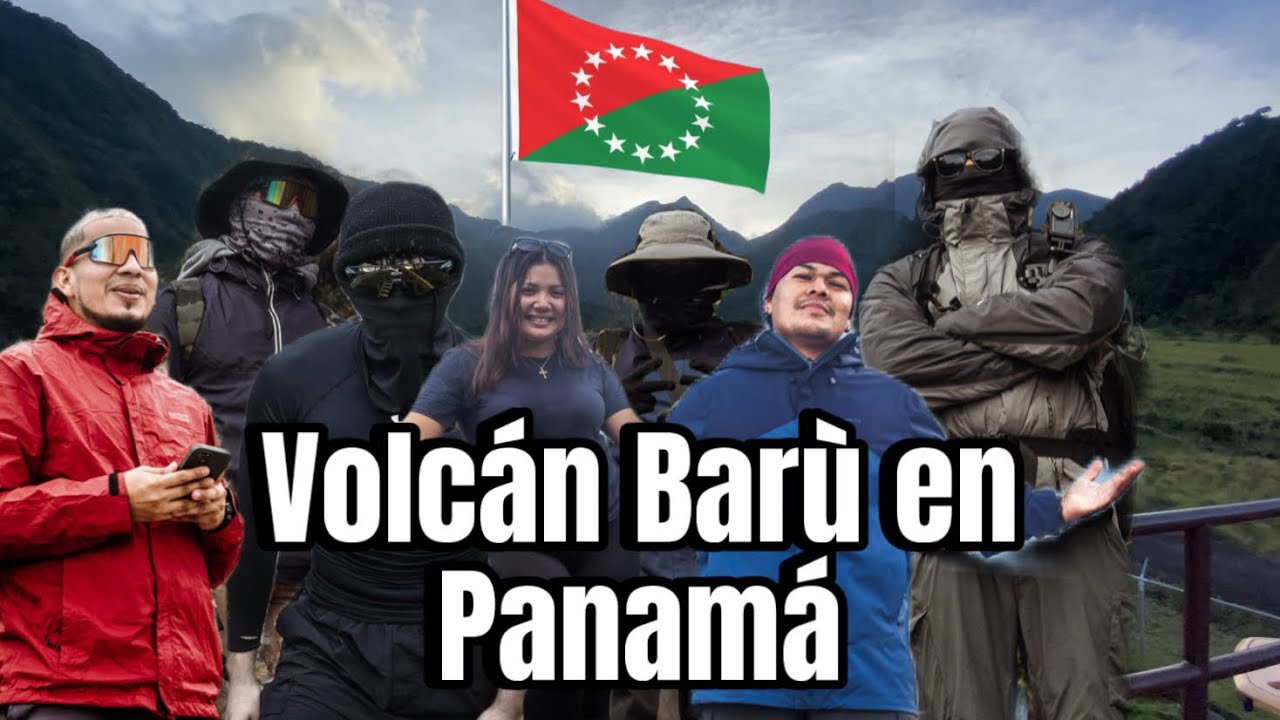 Subimos caminando el Volcán Barù, Panamá 2025 
