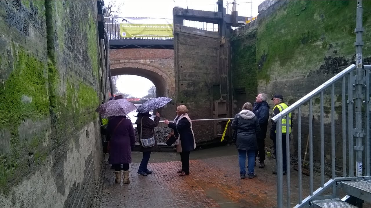 Stoke Bruerne Canal Lock Maintenance