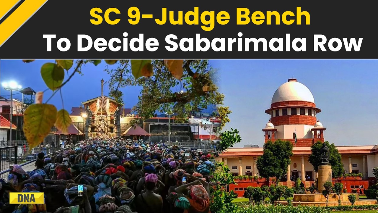 Sabarimala News: Supreme Court Reopens Sabarimala Case | 9-Judge Bench To Decide Key Issues