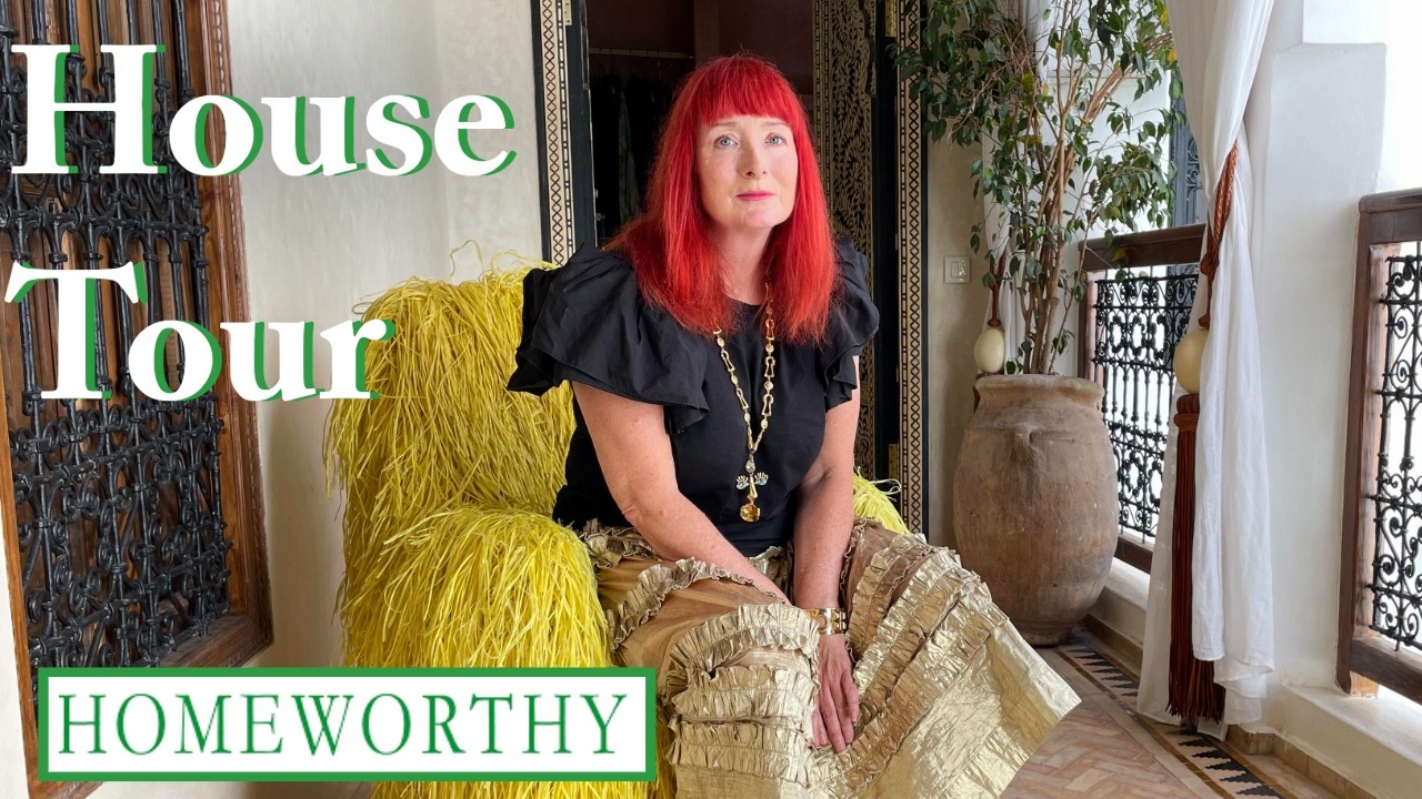 HOUSE TOUR | Inside Trino Verkade’s Artistic Marrakech Riad
