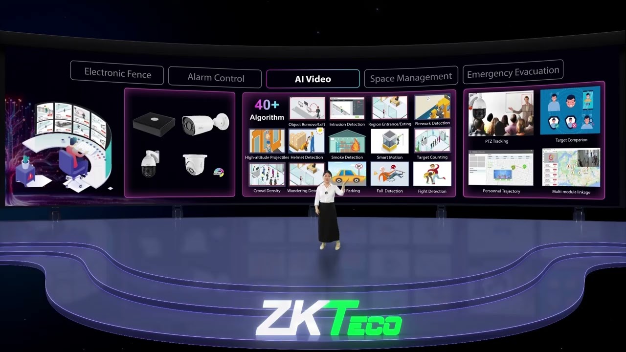 ZKBio CVSecurity AI-Powered Smart Space Platform - NextGen 2025: Echo of Intelligence