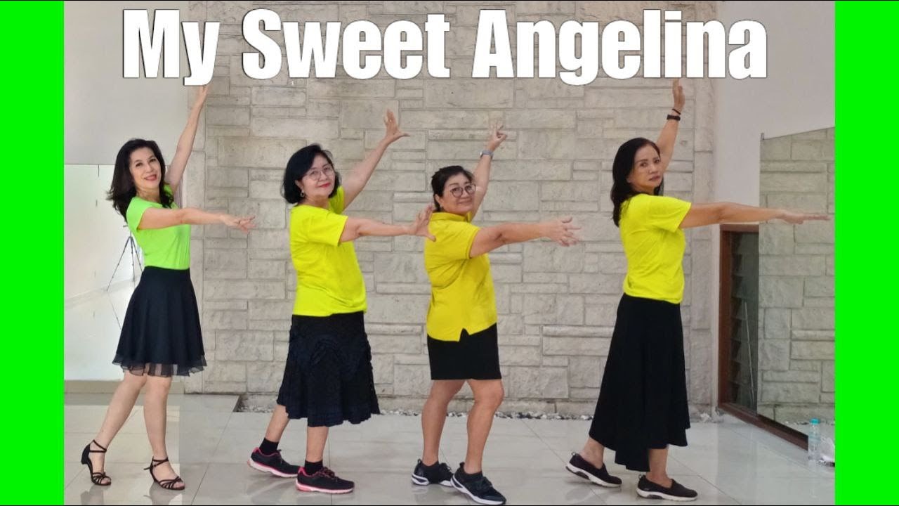 My Sweet Angelina Line Dance (demo & count)
