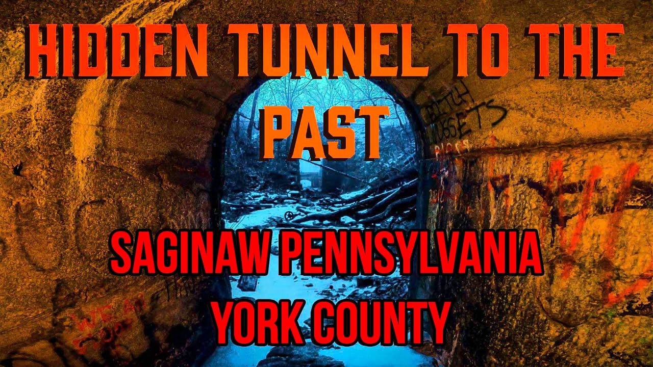 Hidden Tunnel in York County PA that leads to a 1920's abandoned community and quarry. Part I