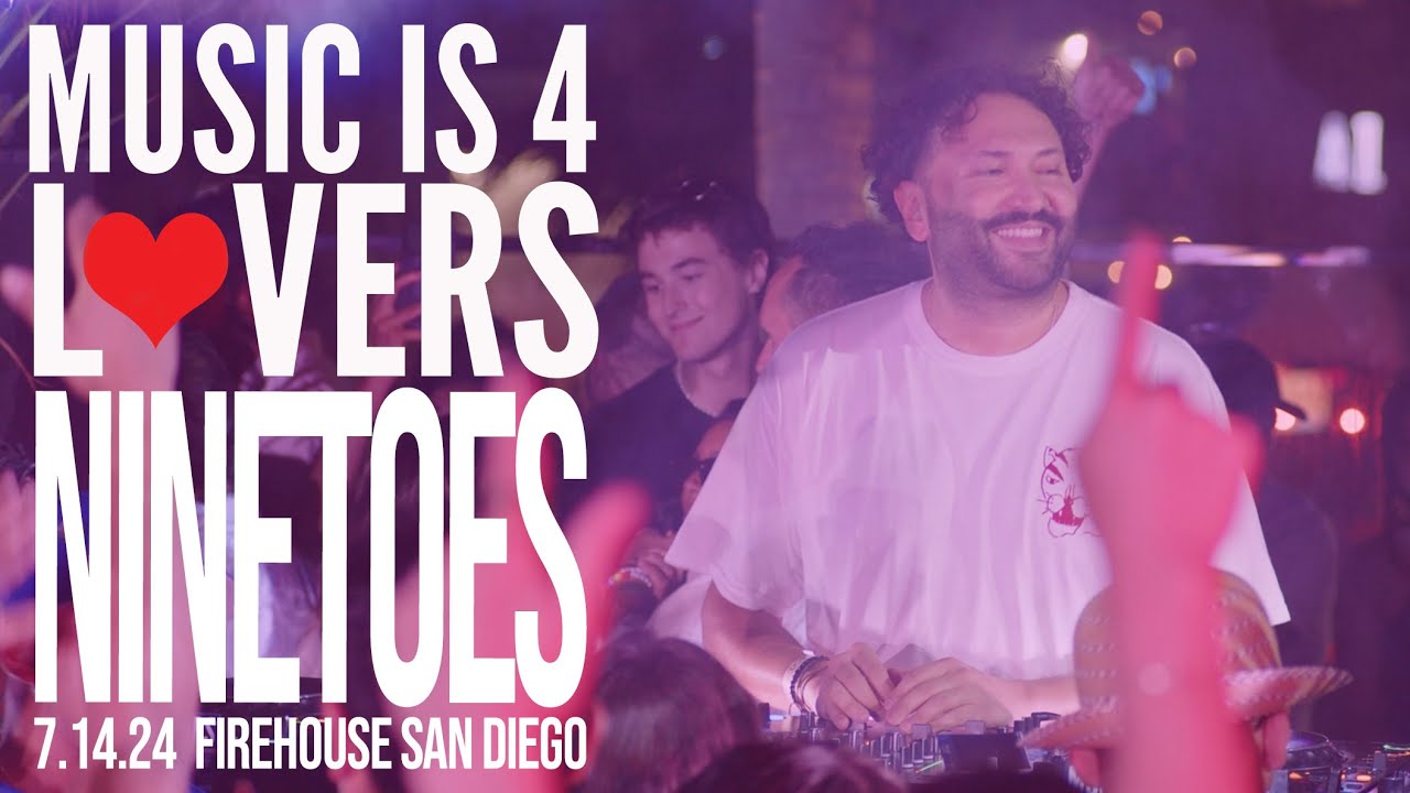 Ninetoes at Music is 4 Lovers [2024-07-14 @ Firehouse, San Diego] [MI4L.com]