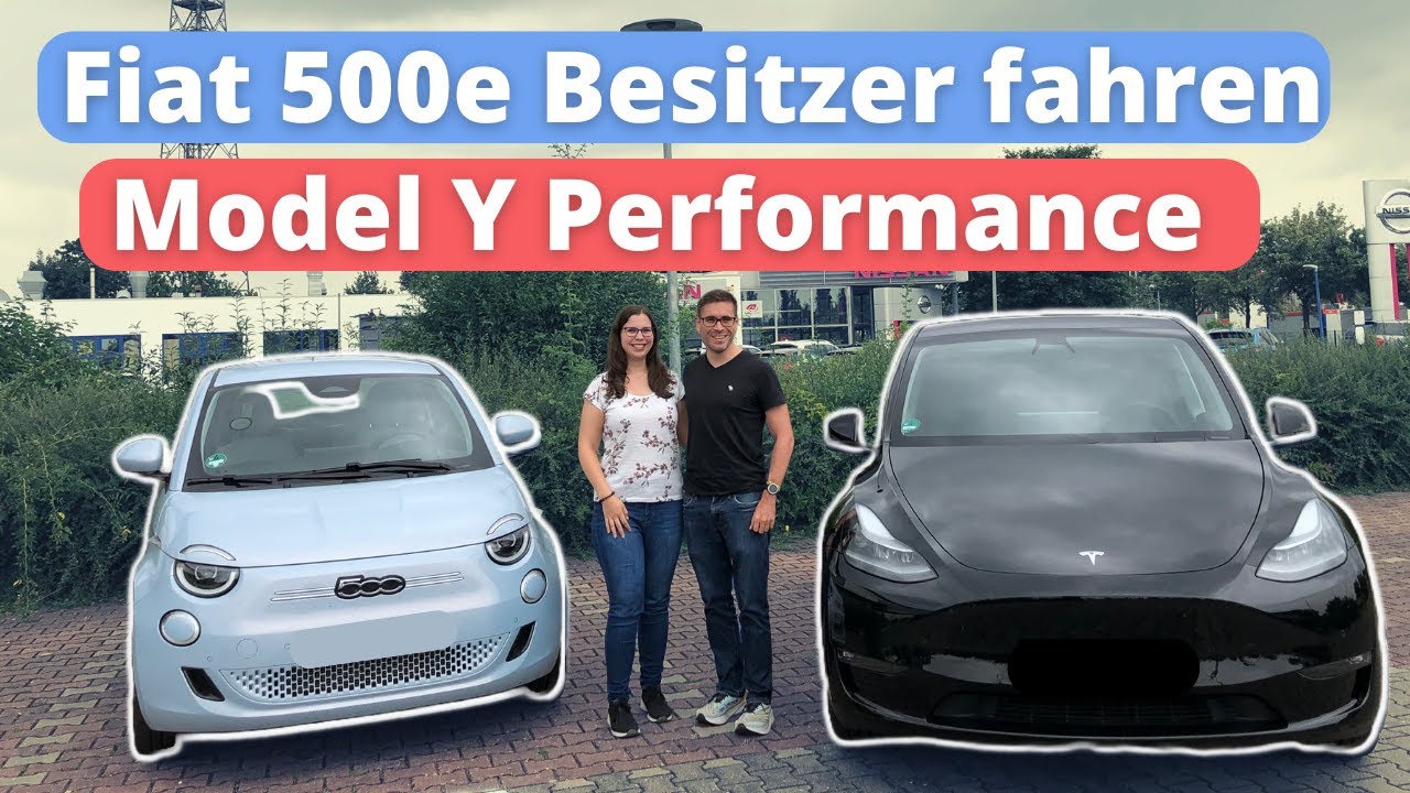 Tesla Probefahrt von Fiat 500e Besitzern