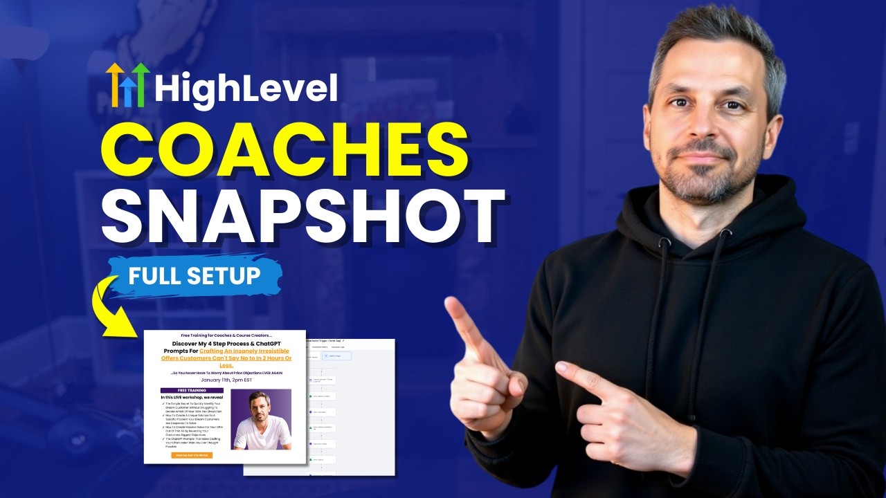 Go High Level Snapshot For Coaches (2025 Update)