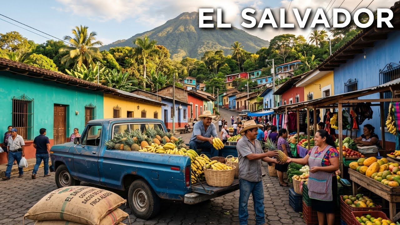 Living in El Salvador | How People Live in Central America's Smallest Country | 4K