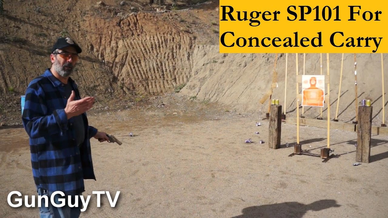 Ruger SP101 357 Magnum для скрытого ношения