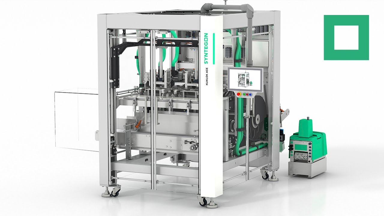 Kliklok ACE, the versatile tray and carton former, engineered with the operator in mind.