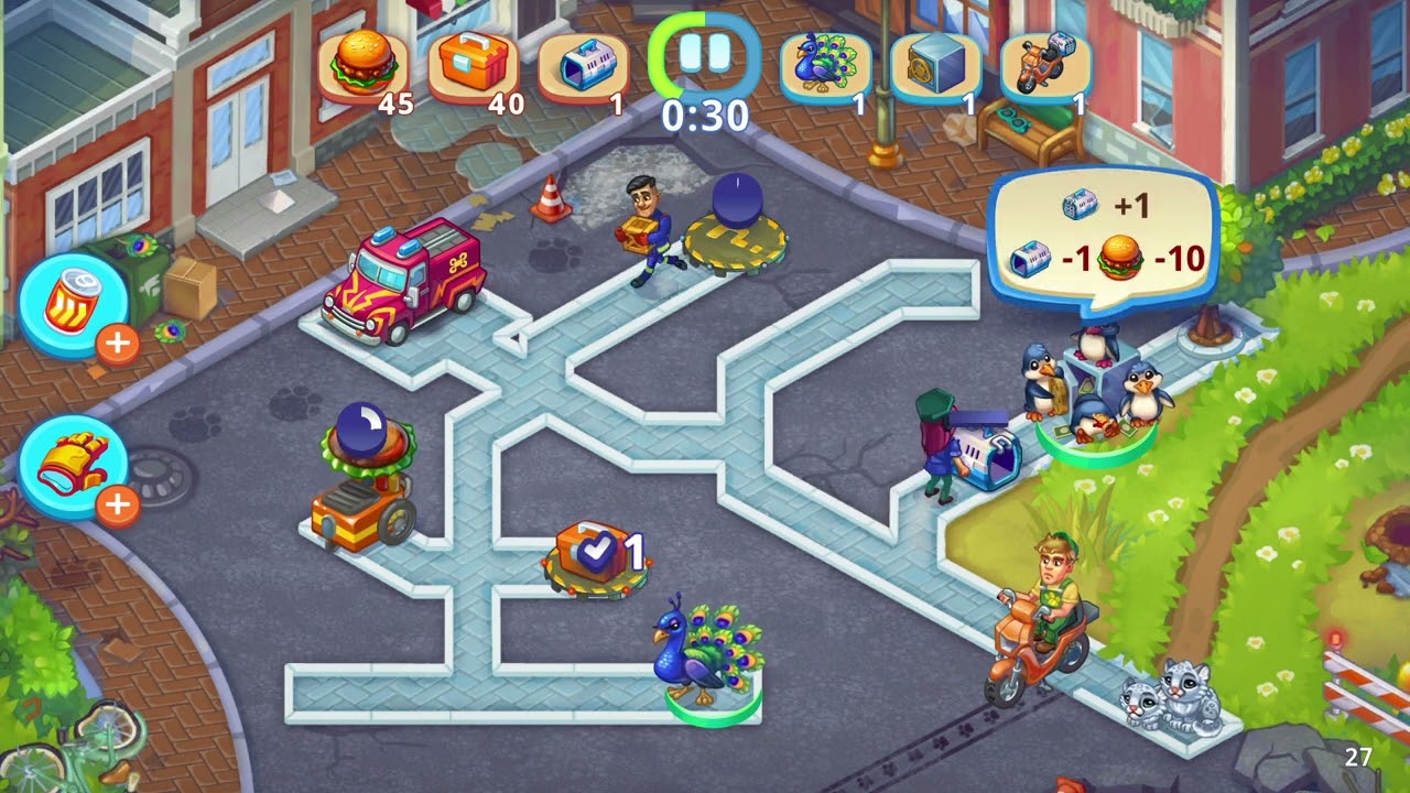 Rescue Dash Time Management Game-Level 27