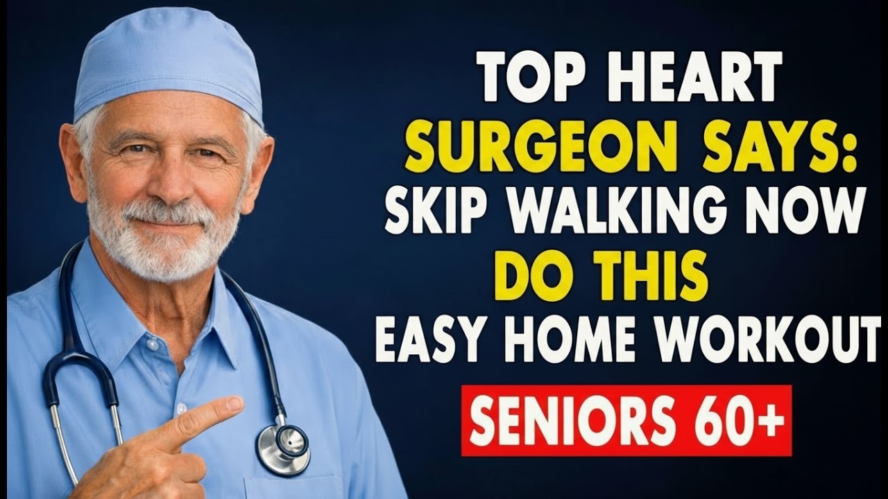 Surgeon Reveals: This At-Home Exercise Is BETTER Than Walking After 60 | Senior Health Secrets