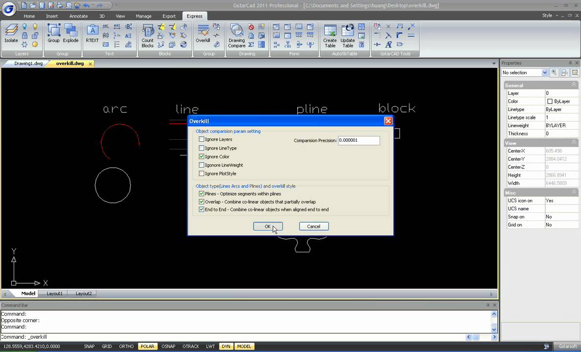 GSTARCAD 2011. Overkill
