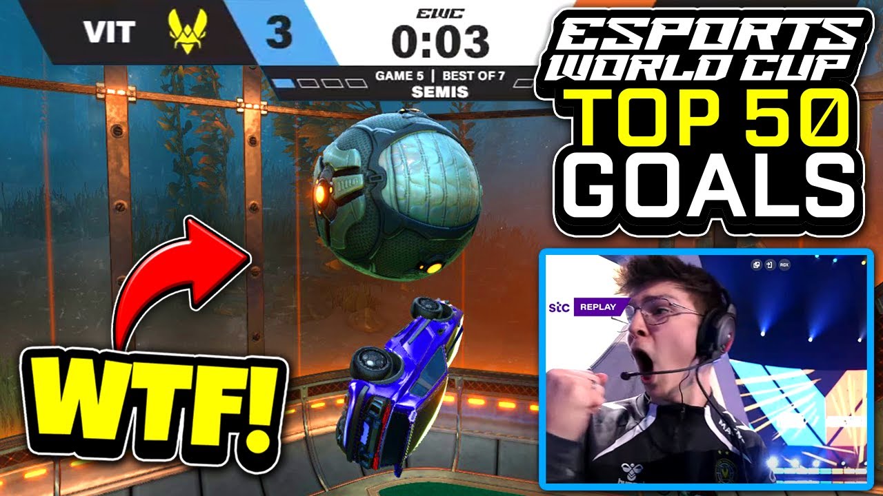 TOP 50 GOALS of Esports World Cup! (EWC 2025 Highlights/Best Moments)