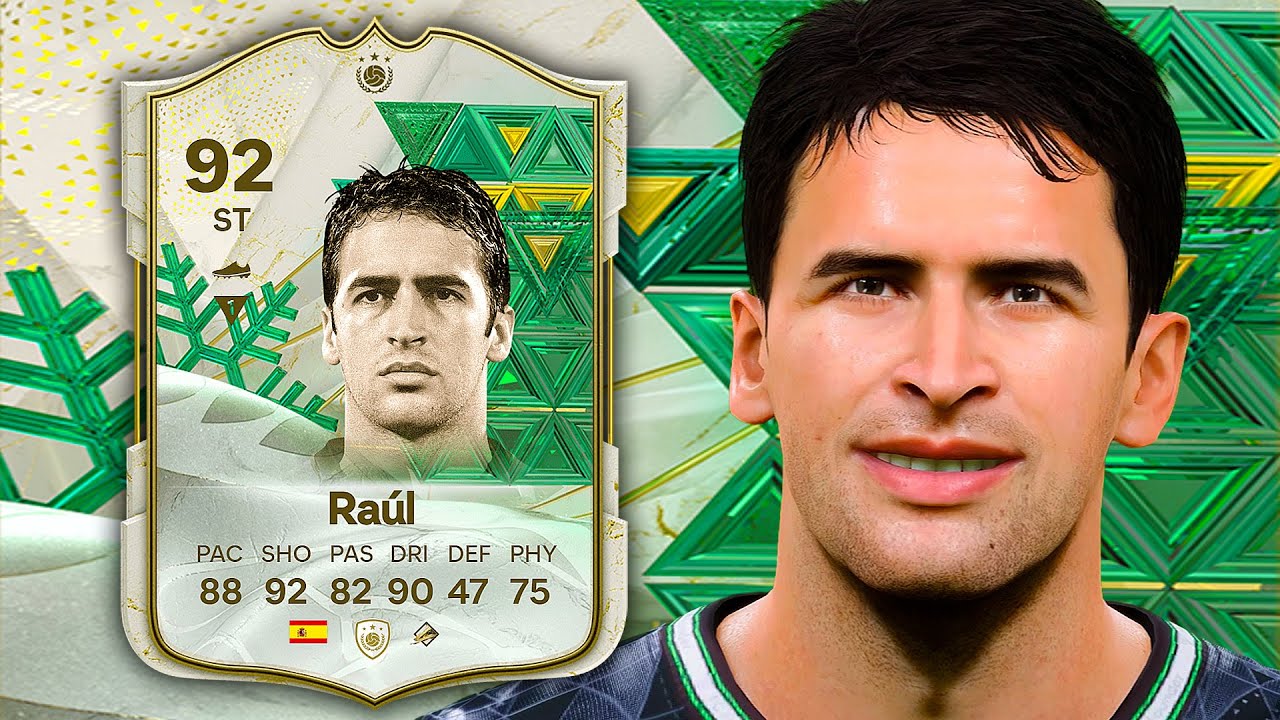 92 Winter Wildcards Icon Raul Player Review - EA FC 24
