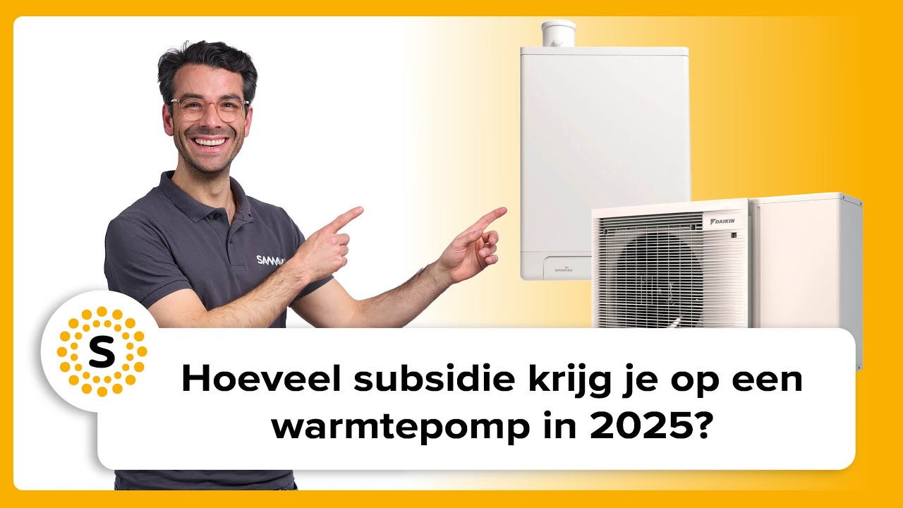 Hoeveel subsidie krijg je op een warmtepomp in 2025?
