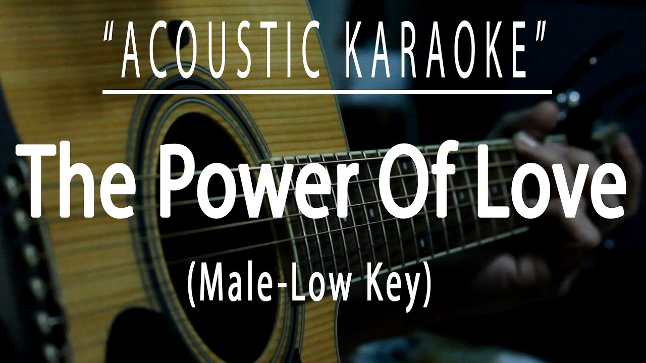 The power of love - Air Supply (Acoustic karaoke)