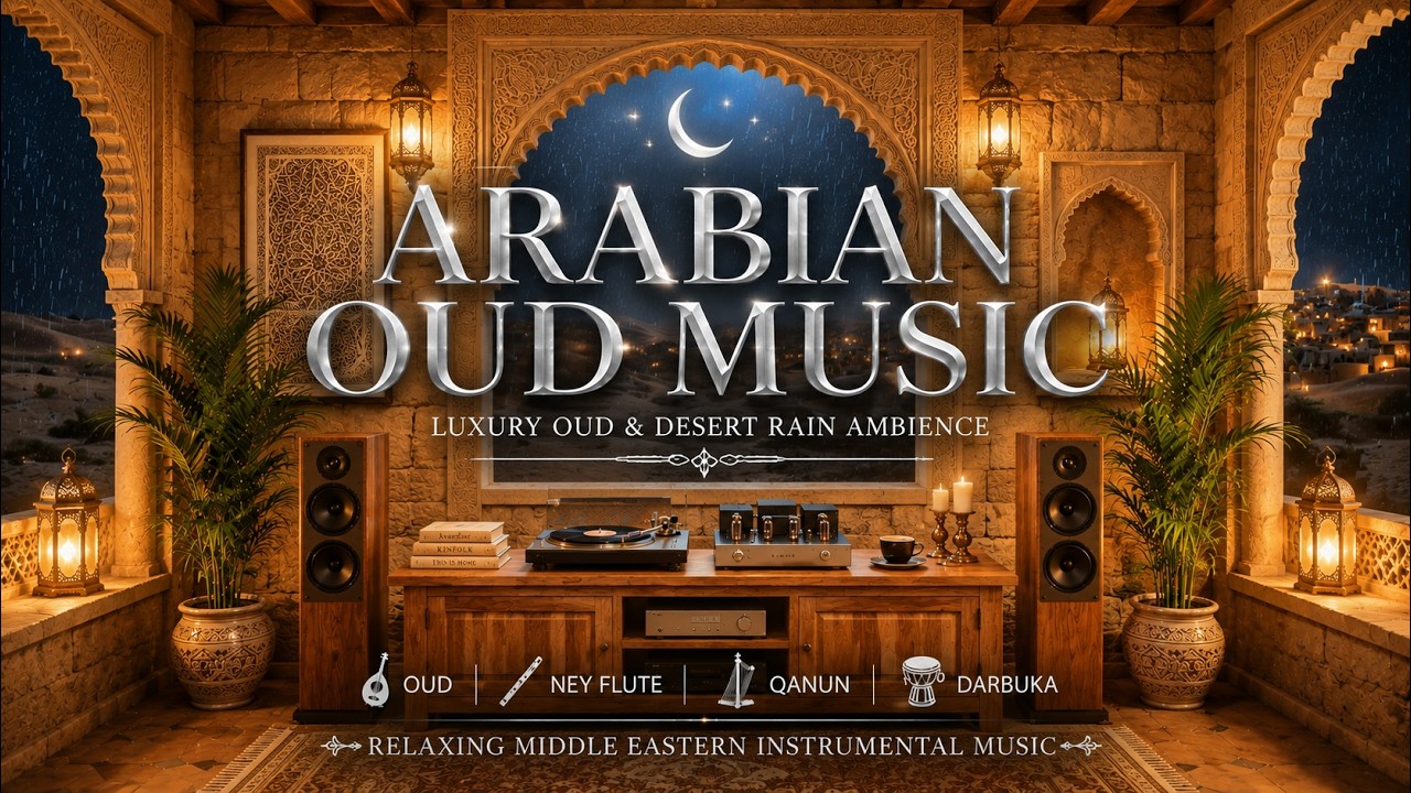 Arabian Night Instrumental Music 🌙 Relaxing Middle Eastern Oud & Ney | Ramadan Calm Music - Vol.01