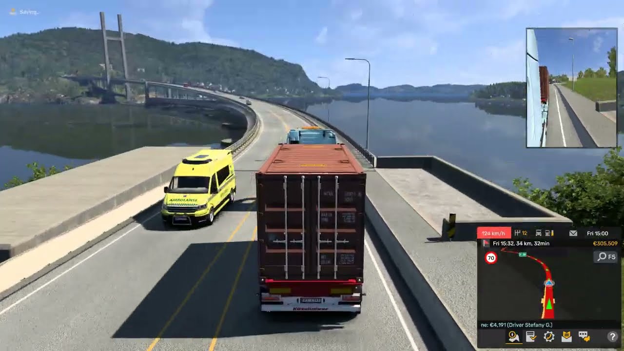 Ålesund - Bergen | Salt and Spices 6t | Volvo FH6 Aero | ETS 2 v1.57 Nordic Horizons | #827