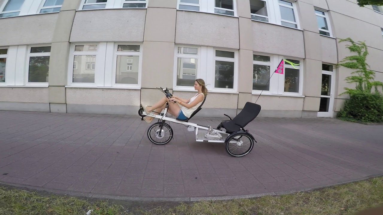 eBike – Original: Heiraten in  Erlangen mit der Rikscha