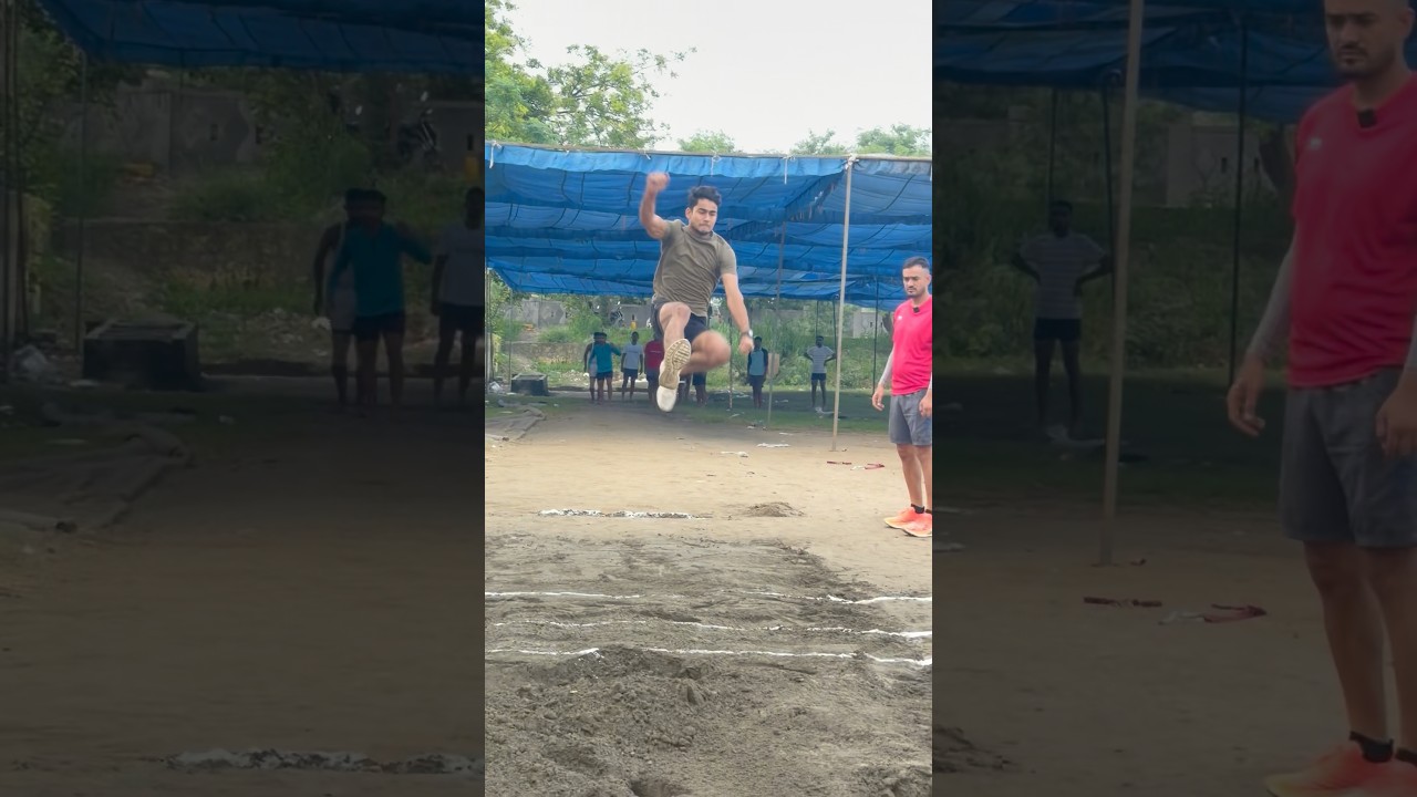 14 feet long jump training✅ | delhi police physical | #shorts #longjump #delhipolice #ytviral