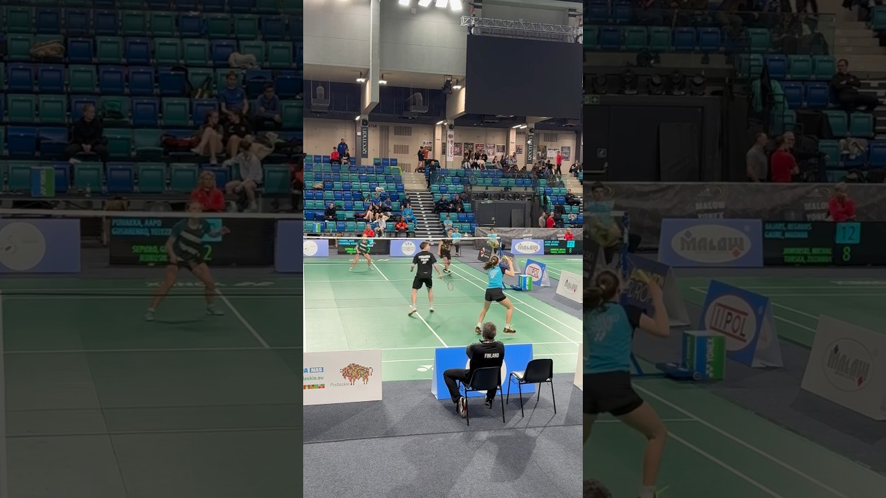 Badminton Mixed Doubles Match #badminton #badmintonmatch #youtuber