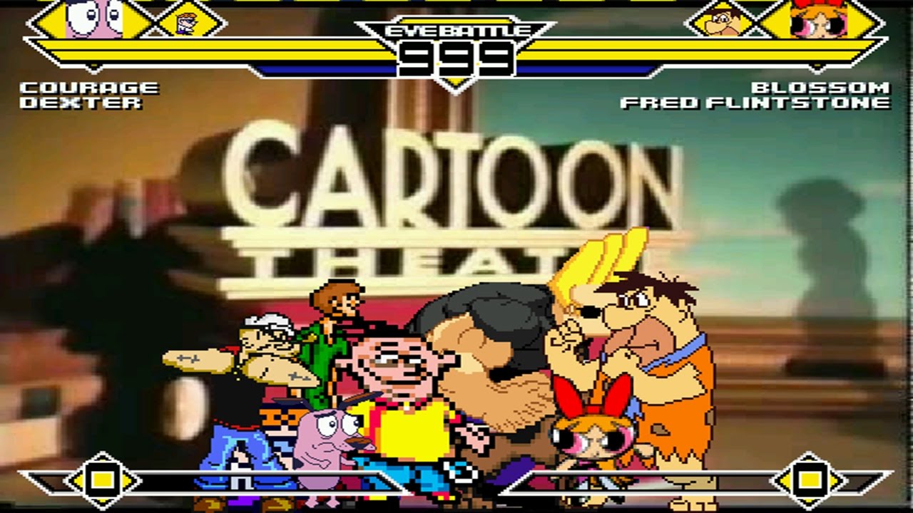 Cartoon Network Party 4v4 Patch MUGEN 1.0 Battle!!!