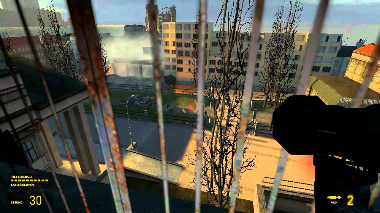 #41 Let's Play Half Life 2 (DE/HD/Blind)-Dachkampf