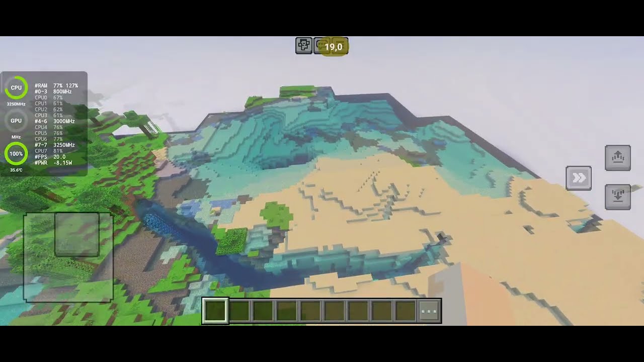 Minecraft (POCO X7 PRO) Mobile Gameplay Xiaomi Android 60 FPS (Vibrant Visuals/Fancy/Simple)