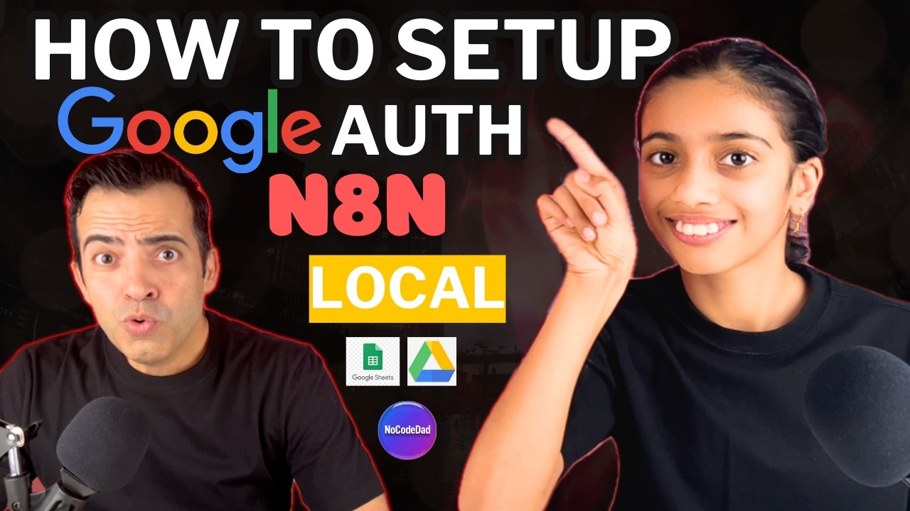 How To Setup Google Authentication in Local n8n (Google Sheets API Guide)