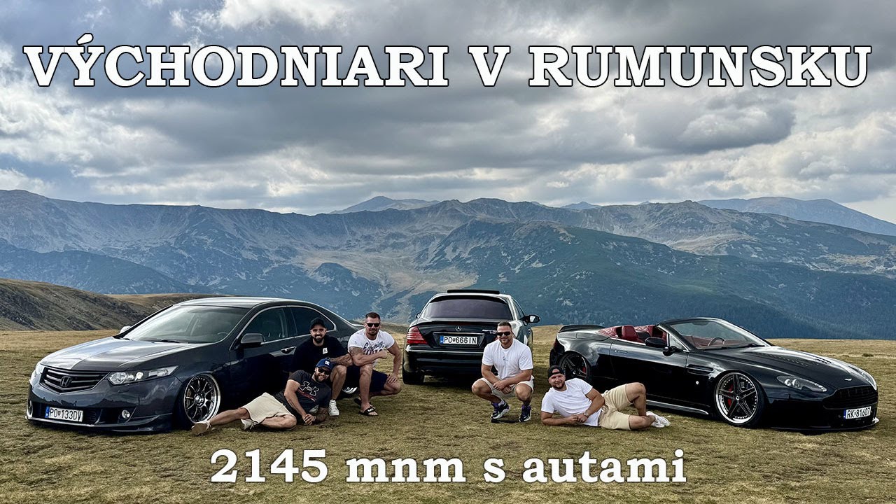 Východniari na autách v RUMUNSKU