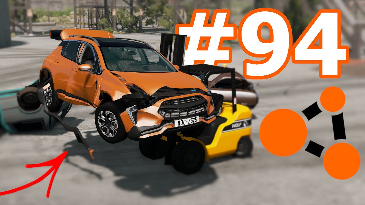 BeamNG.drive (#94) - ZŁOMOWISKO SAMOCHODOWE | Złomowanie samochodów