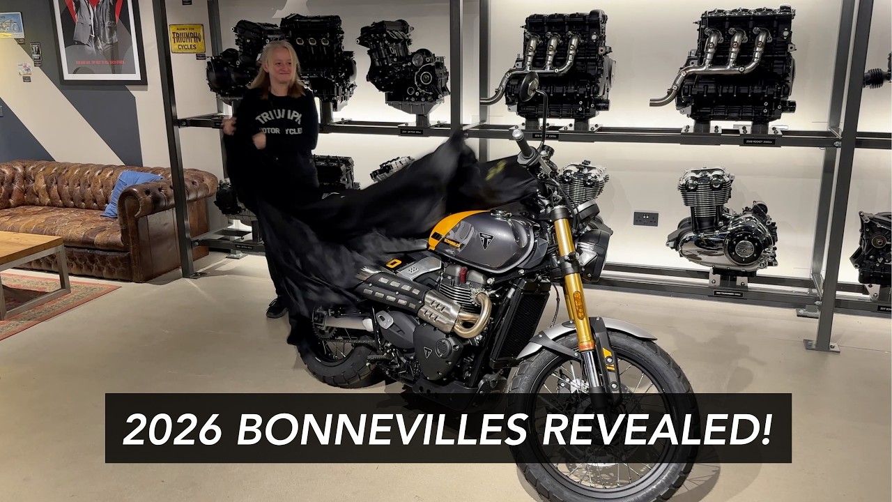 New 2026 Triumph Bonnevilles - Walk Around, Specs & Prices