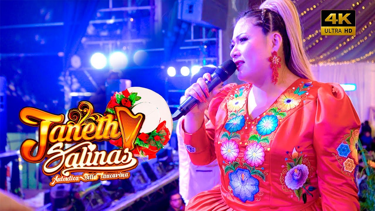 YANET SALINAS  EN CONCIERTO  - EN SU PRIMER ANIVERSARIO DE SUMACC HUAYTA DE TAYACAJA