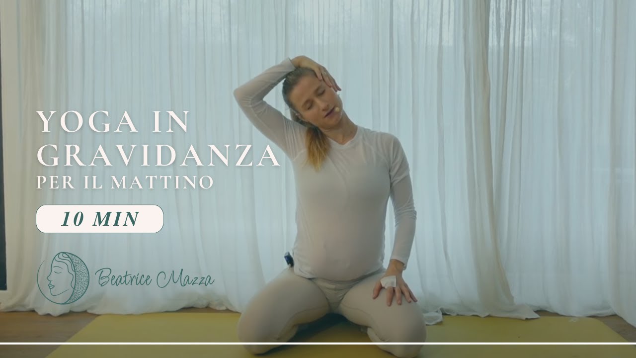 yoga in gravidanza: breve sequenza al risveglio
