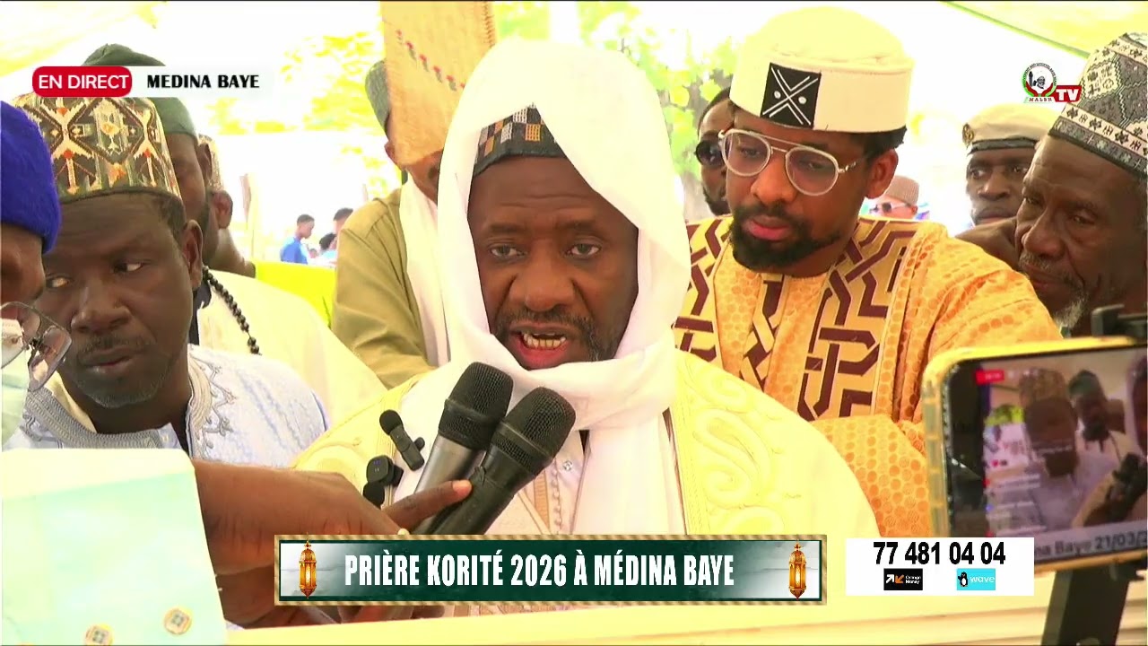 Korit&eacute; Medina 2026: Khutba Cheikh Mahi Ali Cisse.@malbntv 