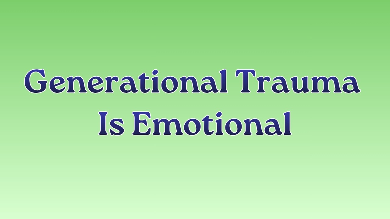 Stop Passing Trauma to Your Kids: The AIM Framework