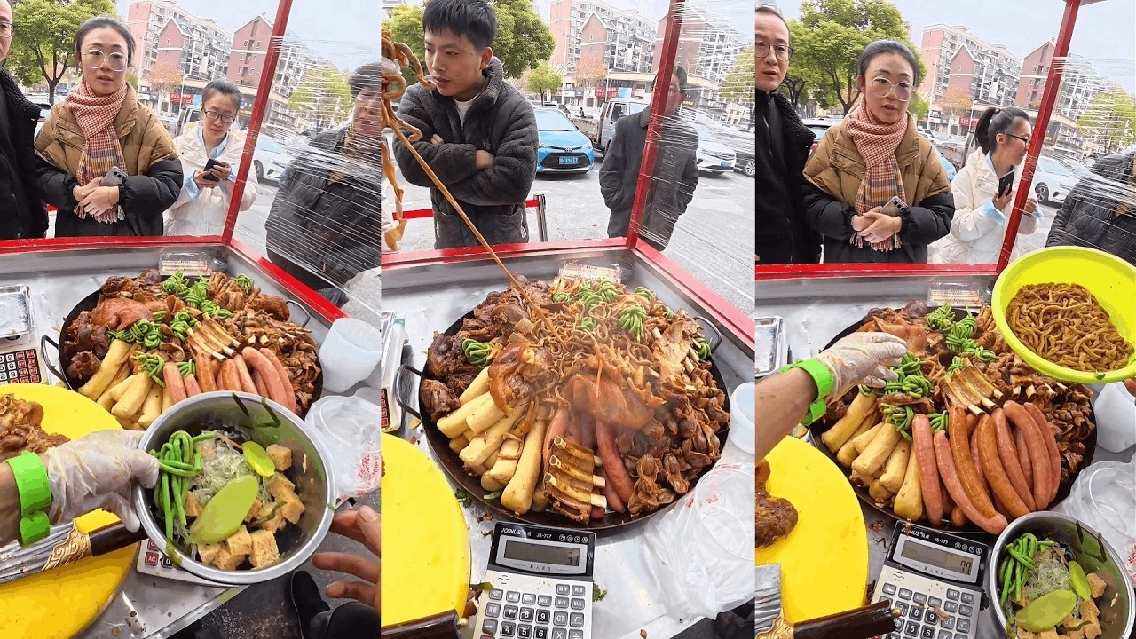 第一视角观看卖大锅卤菜日常生活Vlog #vlog日常 #我的摆摊日记 #美食推荐 #美食 #第一视角 #沉浸式 #美食推荐官