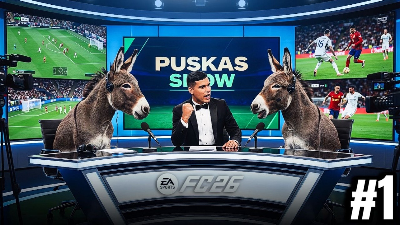 PUSKAS SHOW: CHAMEI 2 SUBS PARA DEBATER SOBRE O FIFA/EAFC 26 ! ATÉ ONDE A BURRICE VAI ?