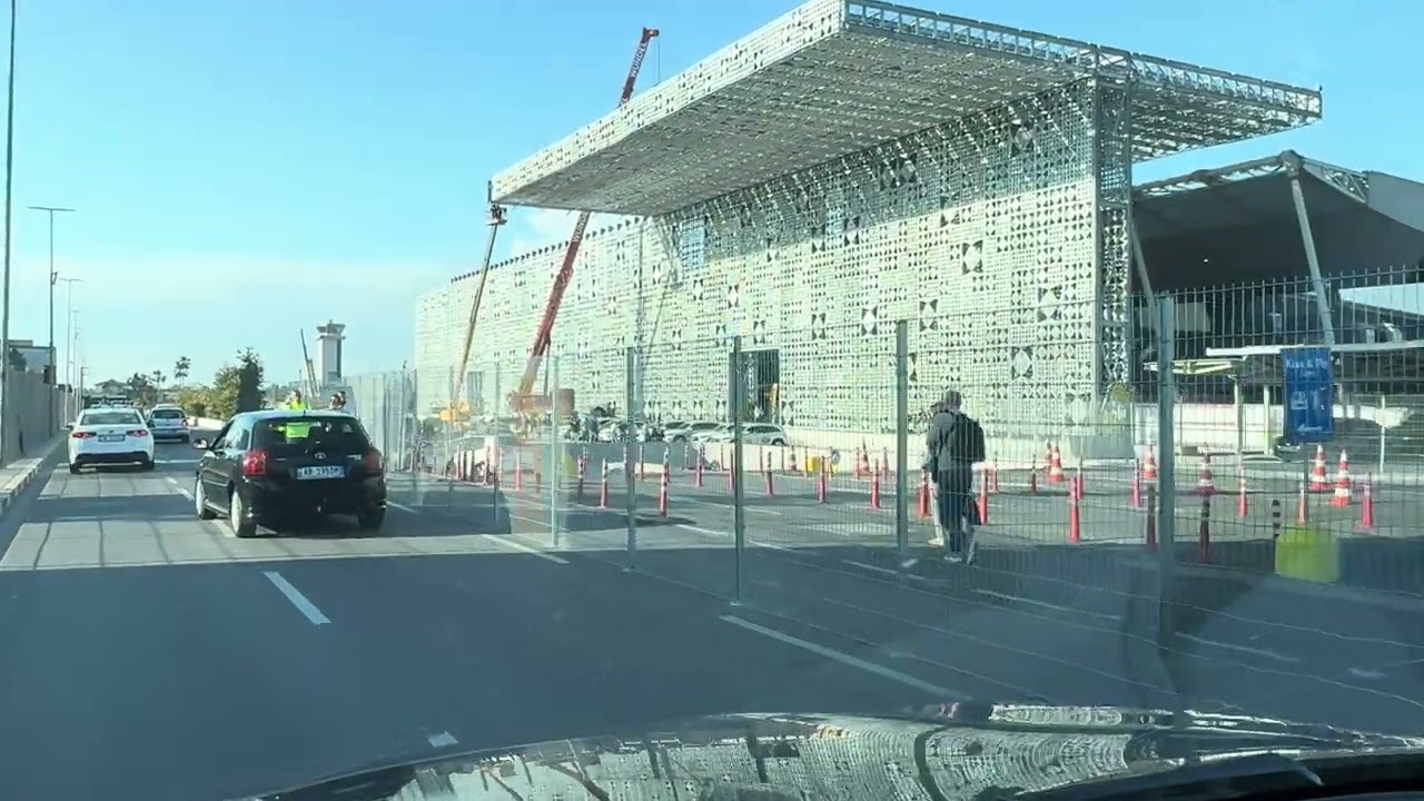 Izzy Daku | Tirana Airport, Aeroporti Tiranes po merr forme #fyp #viralvideo #albania #rinas #travel