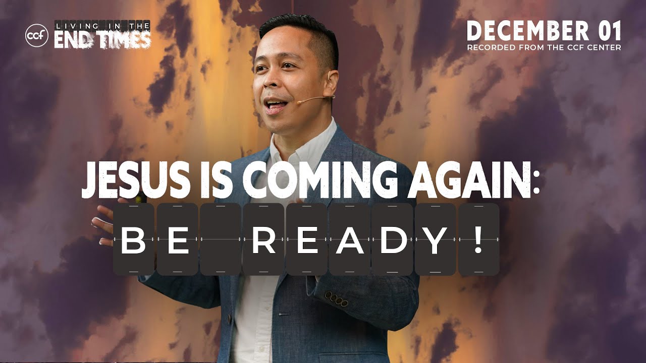 Jesus Is Coming Again, Be Ready! | Marty Ocaya | December 1, 2024