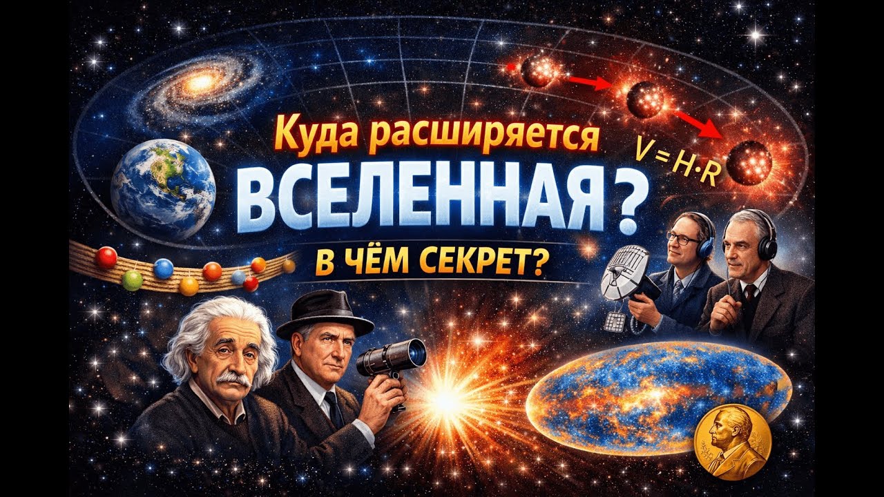 Куда расширяется вселенная?
